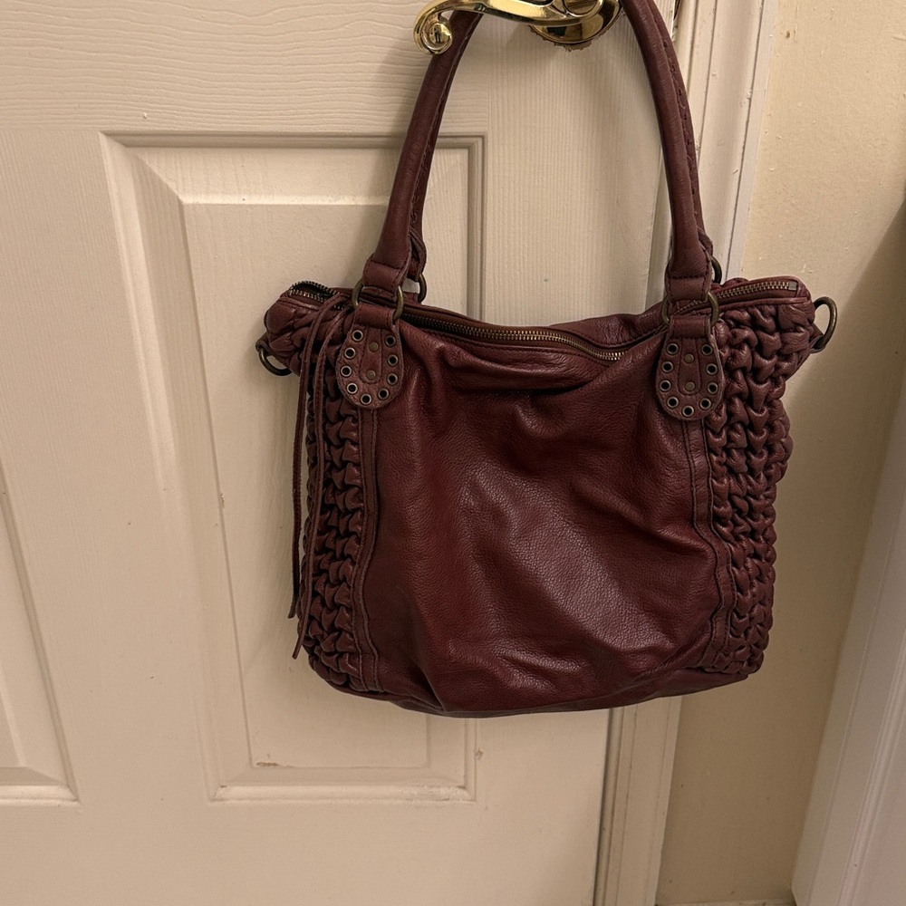 Liebeskind Rich Brown Leather Shoulder Bag - Picture 4 of 7
